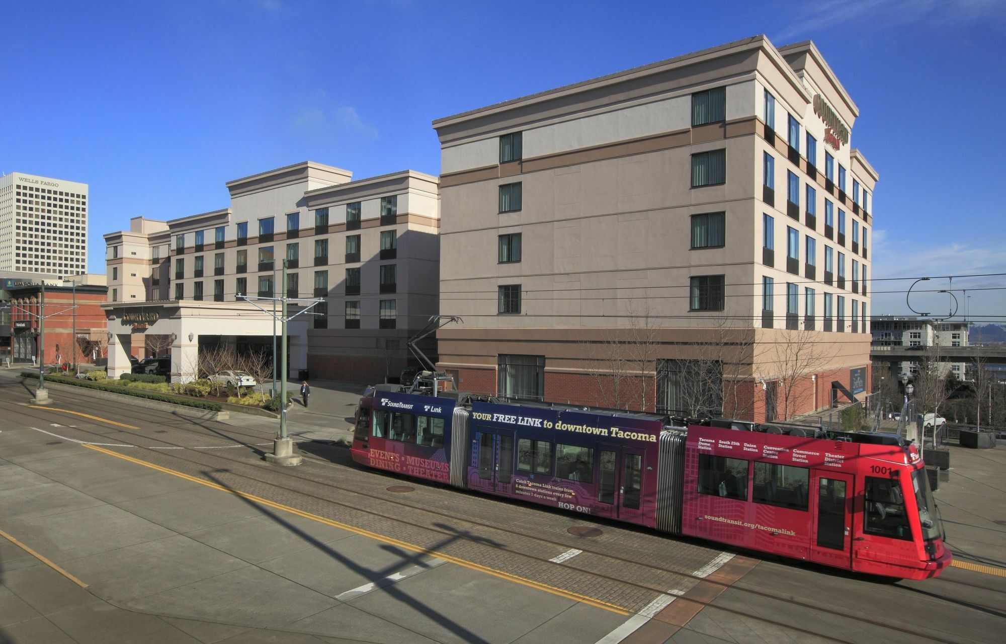 Hotel Courtyard Tacoma Downtown Exterior foto